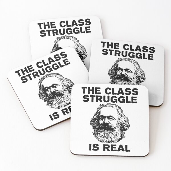 Item preview, Communist The Class Struggle is Real Karl Marx  designed and sold by The Junto Shop.