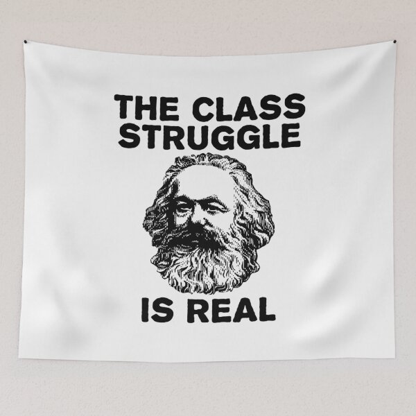Item preview, Communist The Class Struggle is Real Karl Marx  designed and sold by The Junto Shop.