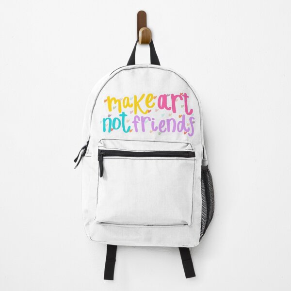 Item preview, Make art not friends print Bright designed and sold by Jenna Heath.