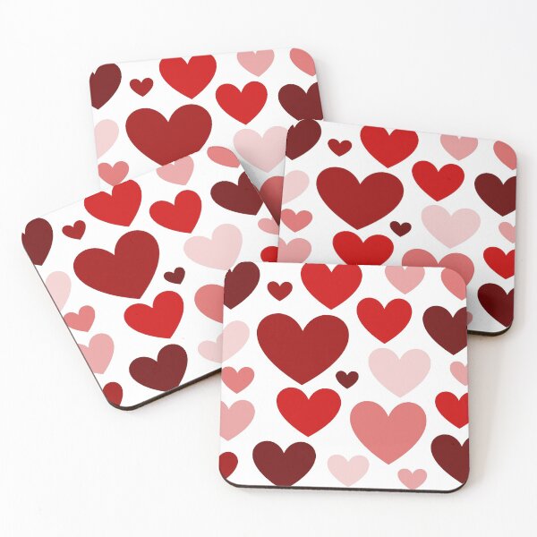 Item preview, Red Love Hearts (Varied) designed and sold by shahramroj.