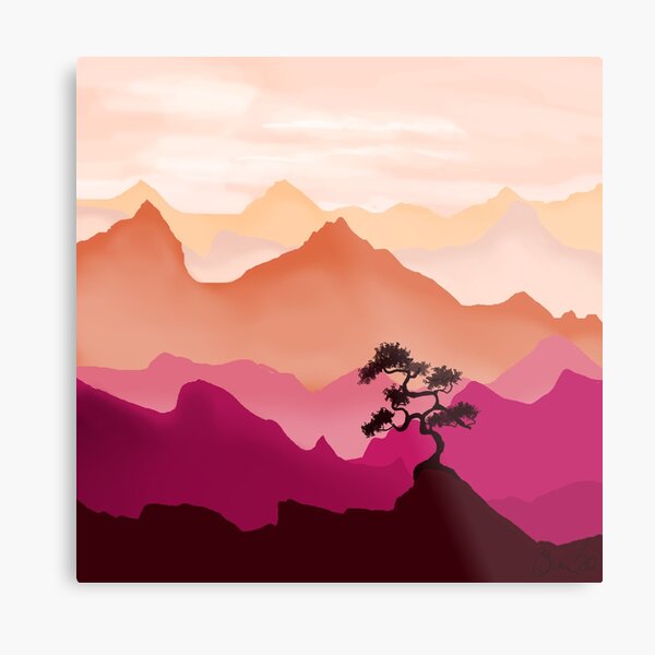 The last tree Metal Print
