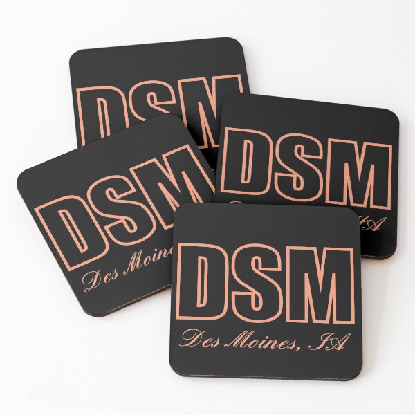 Item preview, DSM Des Moines Iowa IA Airport Code  designed and sold by Lartheviking.