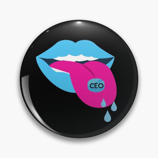 Item preview, CEO Tongue T-shirt  designed and sold by HelloLoriDesign.
