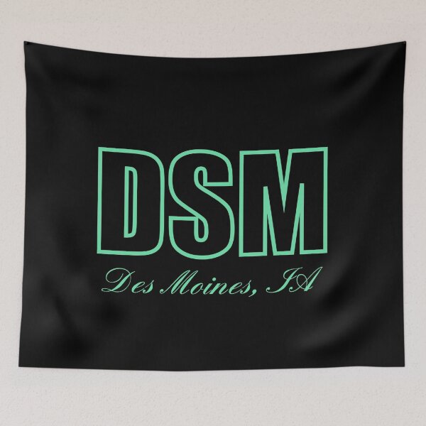 Item preview, DSM Des Moines Iowa IA Airport Code  designed and sold by Lartheviking.