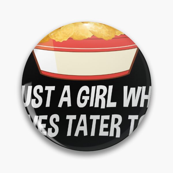 Item preview, Just a Girl Who Loves Tater Tots Funny Women Tater Tots Girl designed and sold by ANAS MAATI.