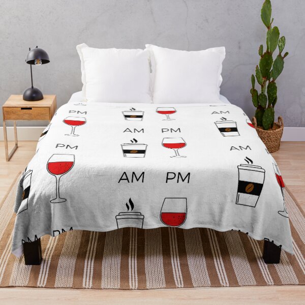 Item preview, AM Coffee PM Wine Glass designed and sold by RoJor.