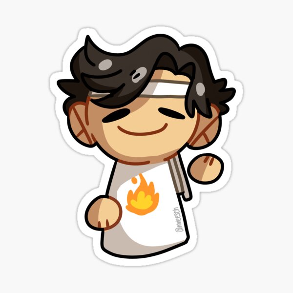 Sapnap Fan Art - Sapnap - Sticker