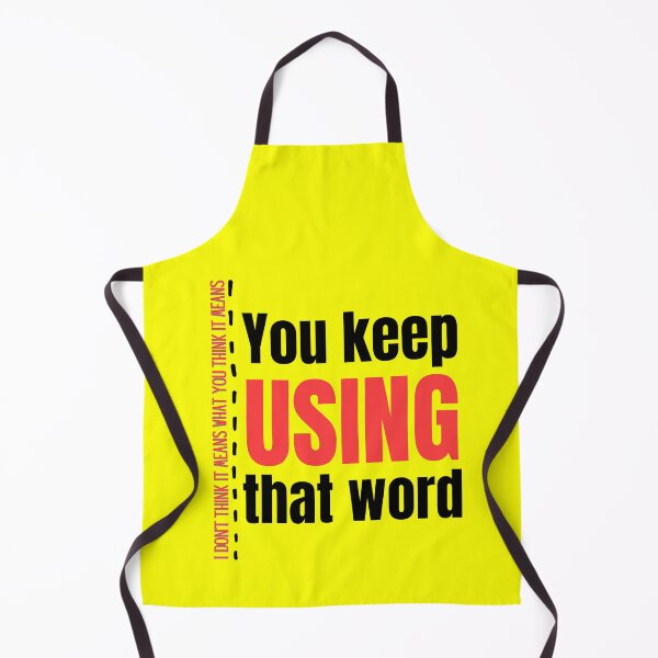 Item preview, You keep using that word designed and sold by Tecnofa.