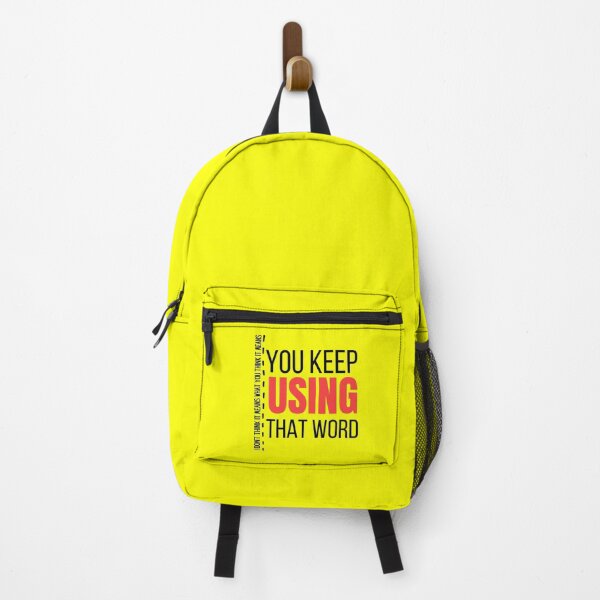 Item preview, You keep using that word designed and sold by Tecnofa.