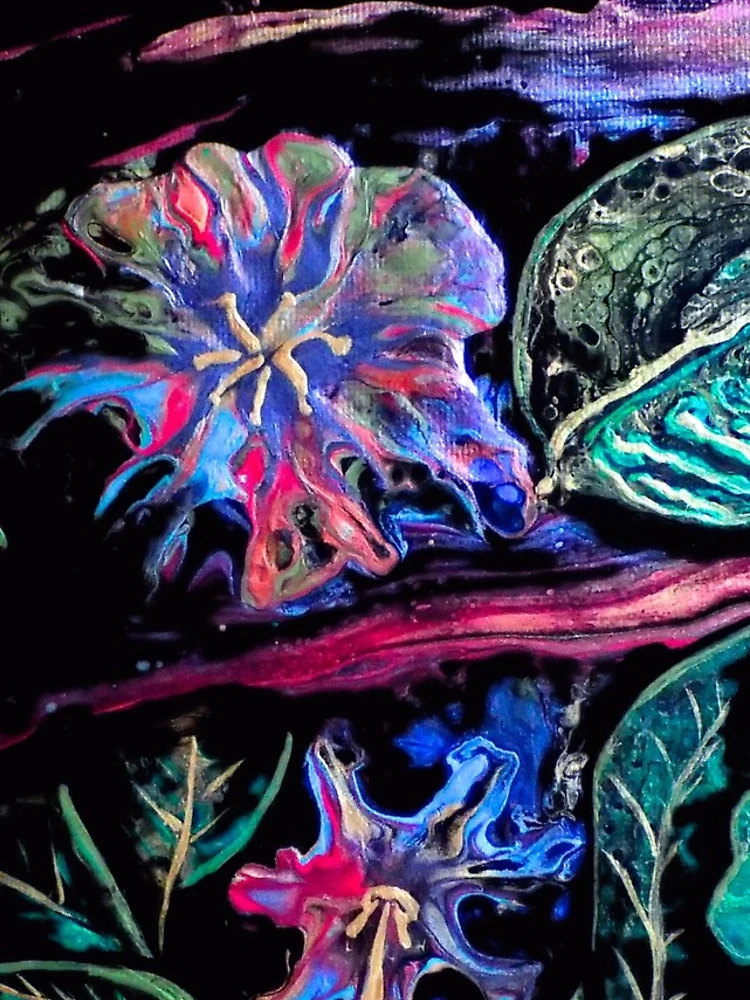 Thumbnail 5 of 5, iPhone Case, Flowers In Flow designed and sold by Rina Arling.