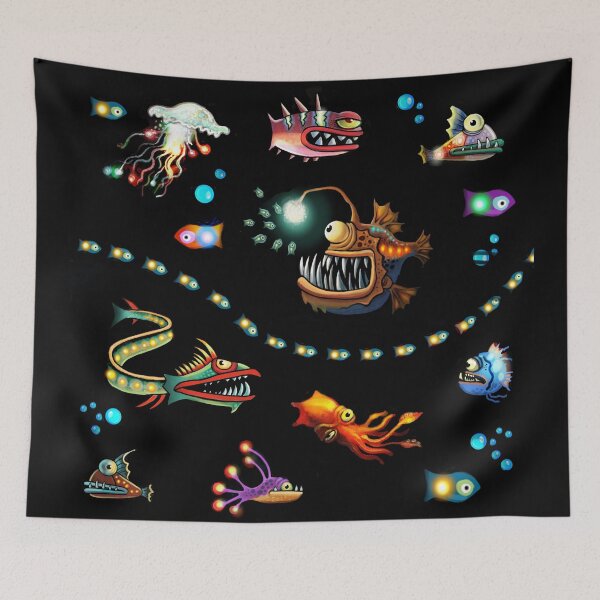 Item preview, Funny Deep Sea Creatures designed and sold by Steve Sack.