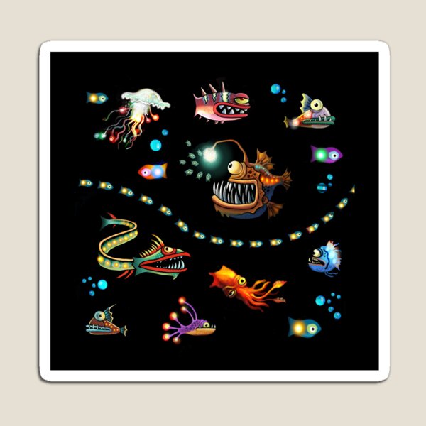 Item preview, Funny Deep Sea Creatures designed and sold by Steve Sack.