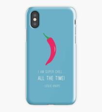 Leslie Knope is Super Chill iPhone Case
