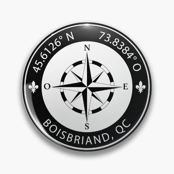 Item preview, Boisbriand, Quebec Geographical Coordinates designed and sold by TeeOhGraphics.