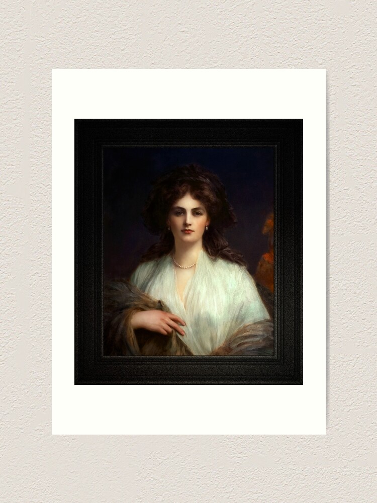 Lady Beatrice Butler by Ellis William Roberts Fine Art Old Masters Reproduction Art Print