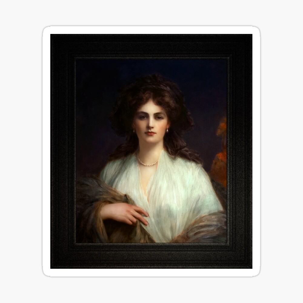 Lady Beatrice Butler by Ellis William Roberts Fine Art Old Masters Reproduction Photographic Print