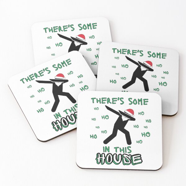 Item preview, HO HO HOs In This House Funny Santa Parody Design - green designed and sold by MixedBagMerch.