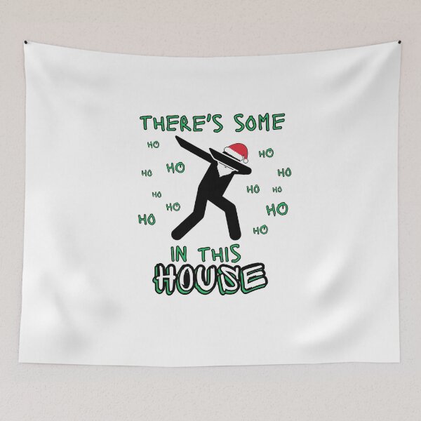 Item preview, HO HO HOs In This House Funny Santa Parody Design - green designed and sold by MixedBagMerch.