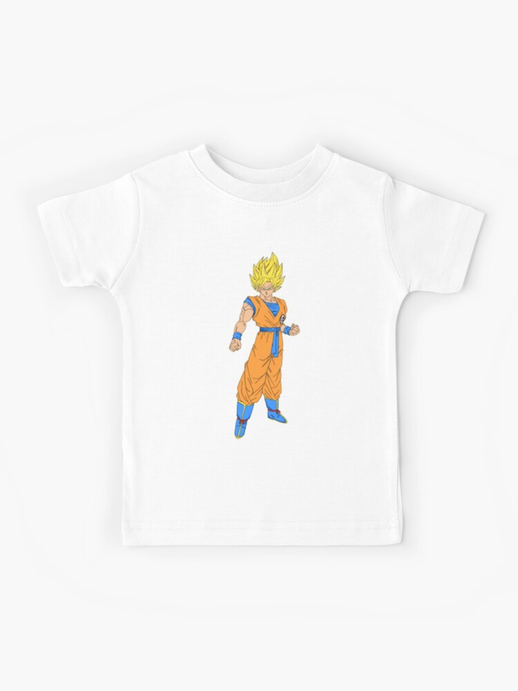 Goku Super Saiyan inspired by Dragonball Z Kids T-Shirt for Sale