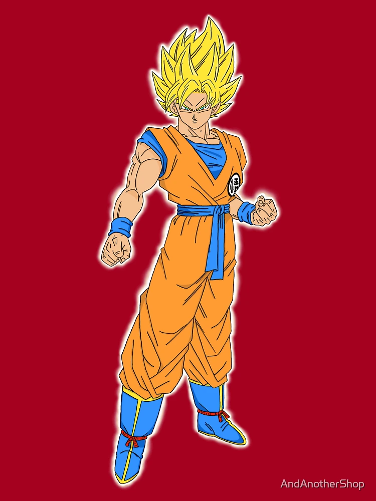 Goku Super Saiyan inspired by Dragonball Z Kids T-Shirt for Sale by  AndAnotherShop