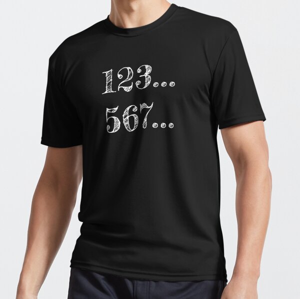 123...567... Salsa Rhythm Active T-Shirt