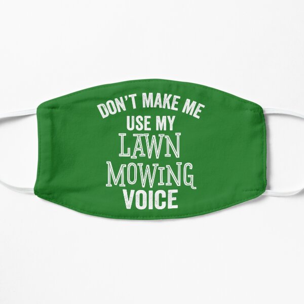 Lawn Mowing Mower Landscaper Yard Work Funny Gift Mask for Sale by  carlhunt99