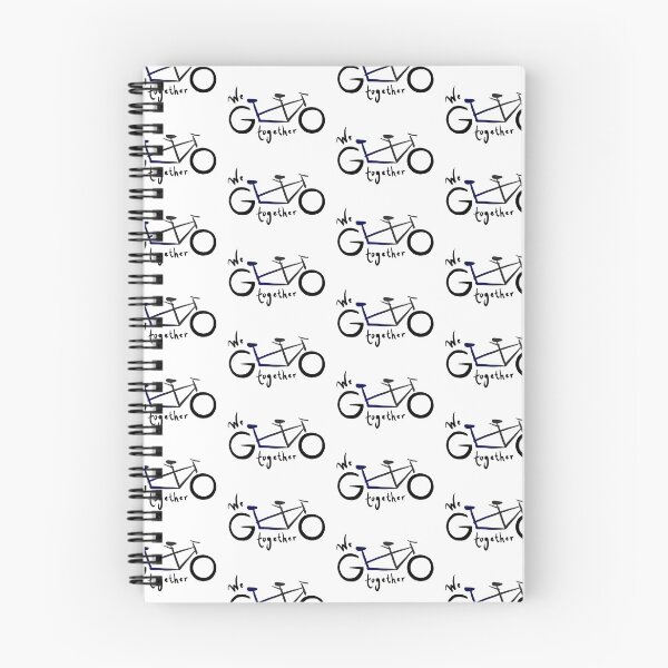 Item preview, We go together - gray/blue designed and sold by Tandem Celebrations.