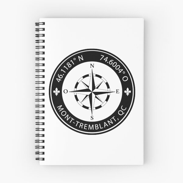 Item preview, Mont-Tremblant, Quebec Geographical Coordinates designed and sold by TeeOhGraphics.