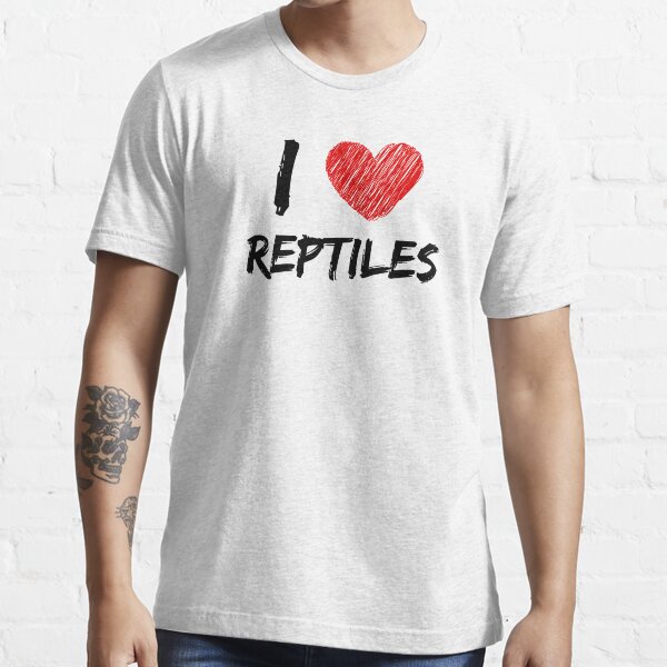 "I Love Reptiles" Tshirt for Sale by DesignCo Redbubble reptiles tshirts love tshirts