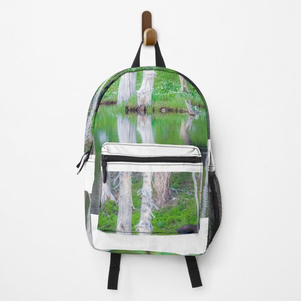 Item preview, Moose in the woods designed and sold by Alla Gill.