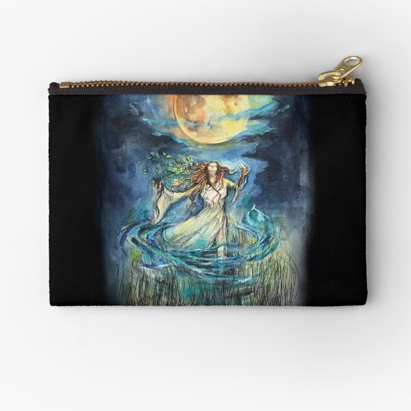 The Moon Zipper Pouch