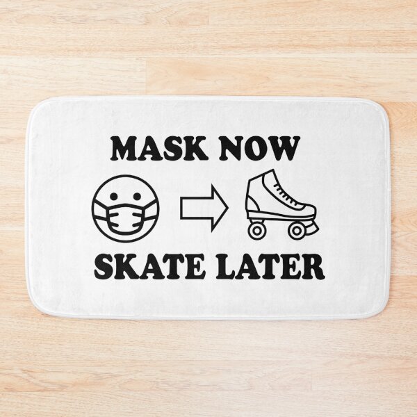 Item preview, Mask Now, Skate Later designed and sold by littleSamantics.
