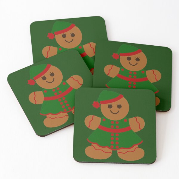 Item preview, Christmas Gingerbread Woman Elf designed and sold by ByJezie.