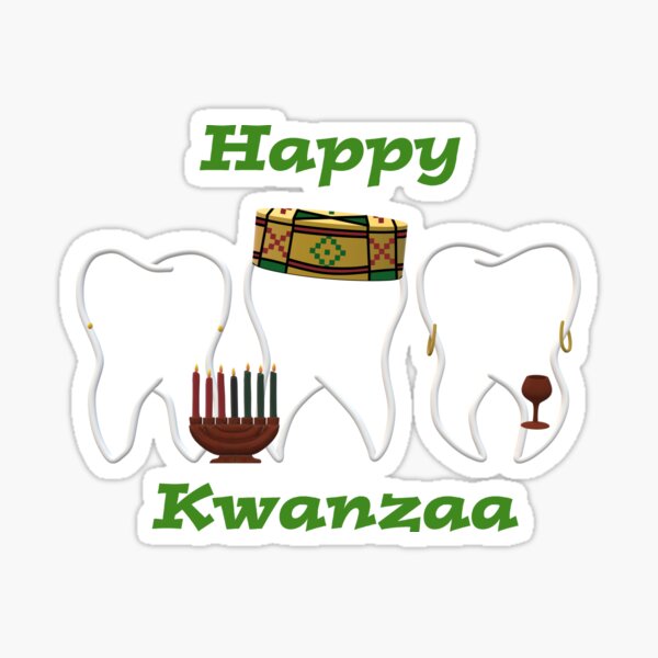 Item preview, Happy Kwanzaa Teeth designed and sold by thehippiehygienist.