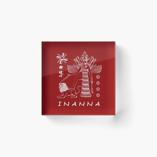 Aperçu de l'œuvre Inanna Rouge créée et vendue par Dingir ENKI.