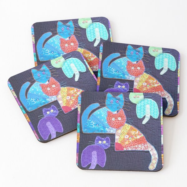 Item preview, Quilted Kitties designed and sold by frwl.