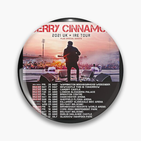 Item preview, Gerry Cinnamon Uk Ireland Tour 2021 designed and sold by thebeardedscot.