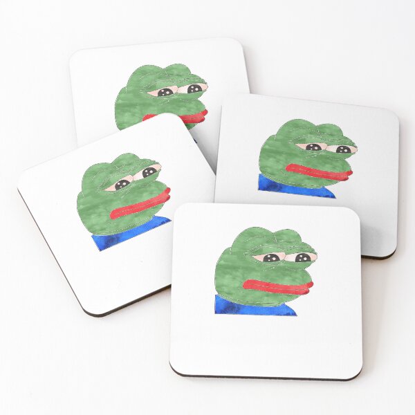 Item preview, Watercolor Pepe Meme Gamer designed and sold by thefrshmachine.