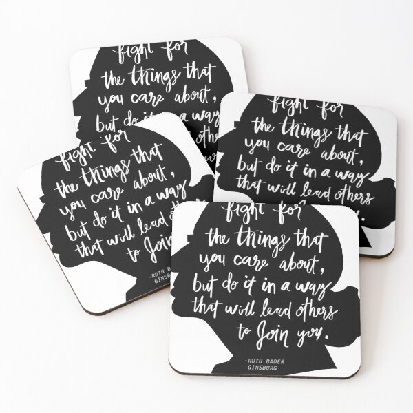Item preview, Ruth Bader Ginsburg Quotes T-Shirt designed and sold by st2mm2903.