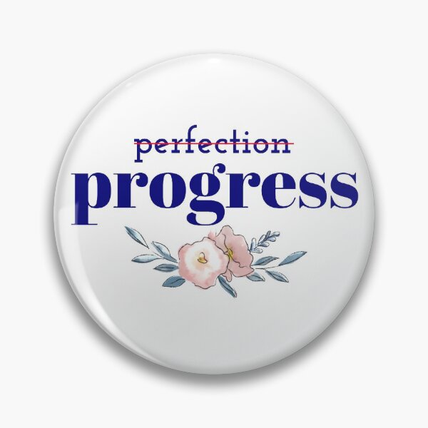 Item preview, Progress in blue text designed and sold by Luccianos.