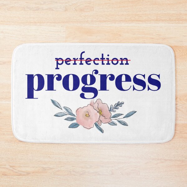 Item preview, Progress in blue text designed and sold by Luccianos.