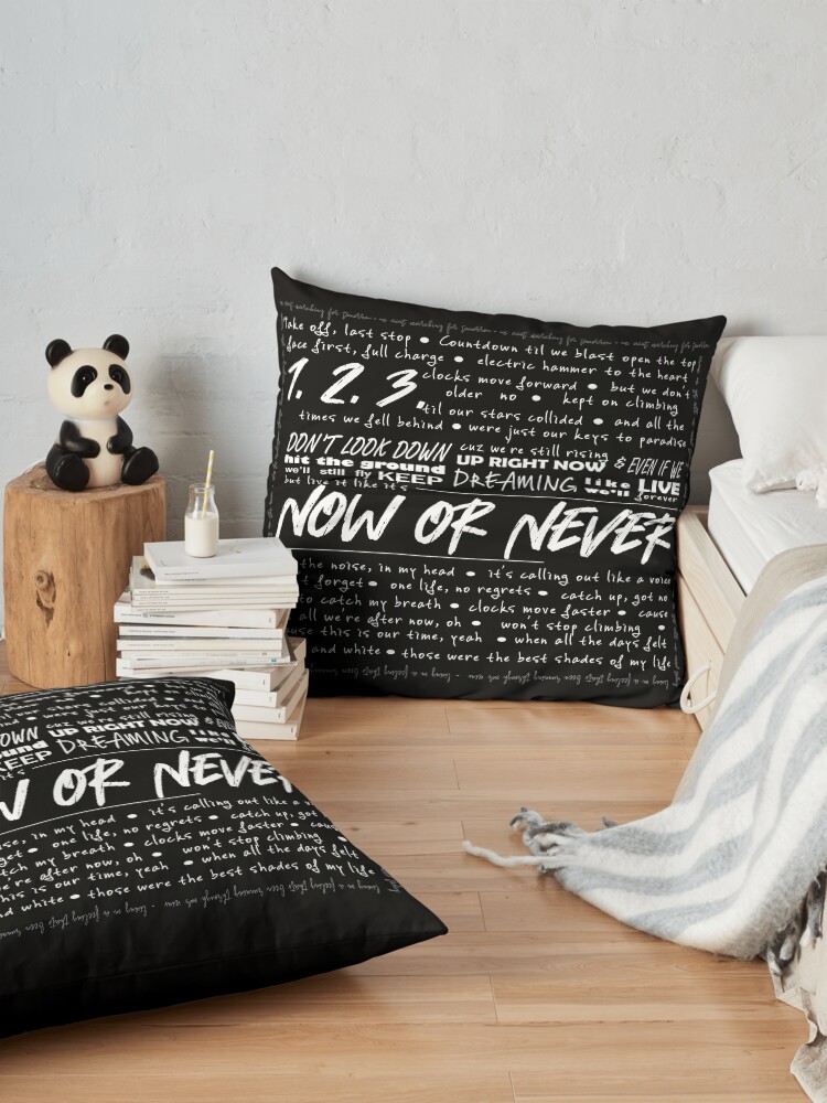 Alternate view of "Now or Never" Julie and the Phantoms Floor Pillow