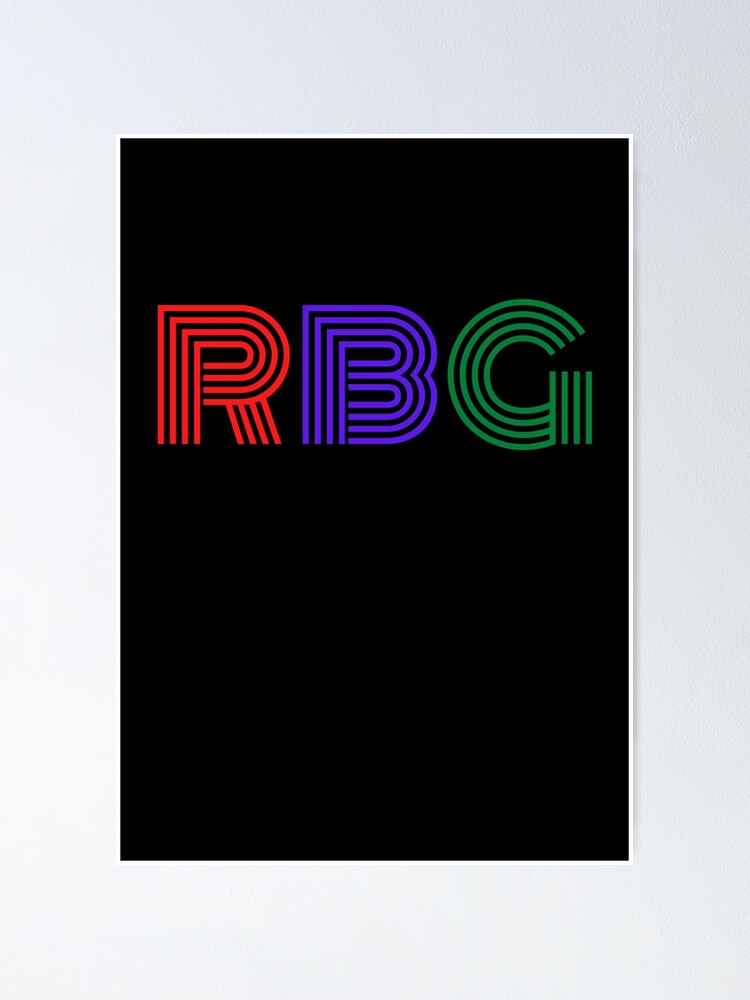 Thumbnail 1 of 3, Poster, Notorious RBG Design designed and sold by arnabbabai.