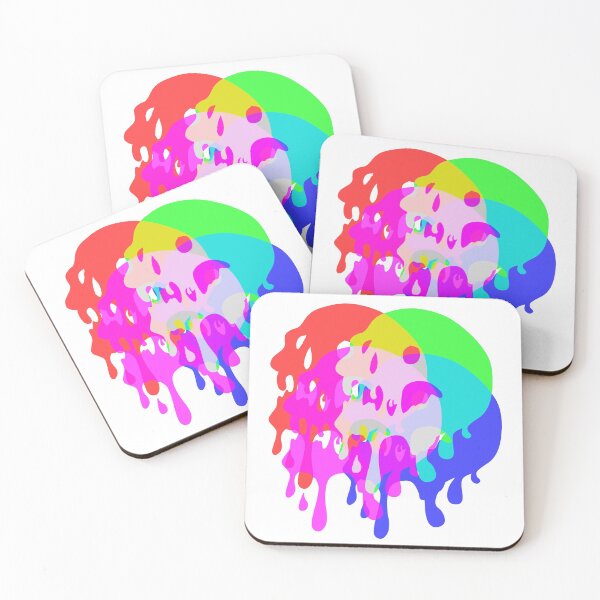 Item preview, Colour glitch skull designed and sold by MatildaSaurus.