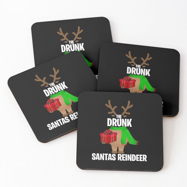 Item preview, Christmas 2020, Xmas Santa Reindeer Drunk Christmas Gift  designed and sold by BitcoinBros.