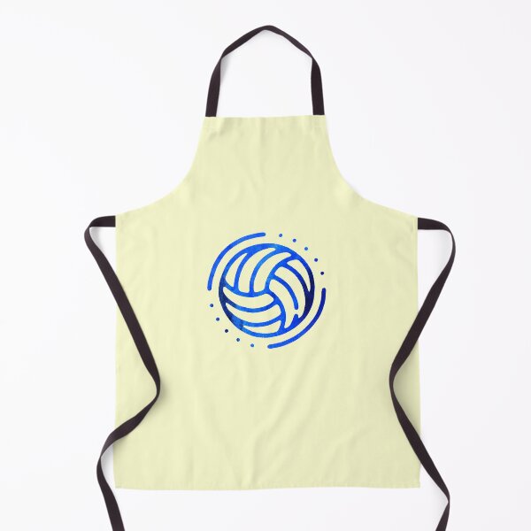 Item preview, Blue Volleyball Watercolor Sports designed and sold by thefrshmachine.