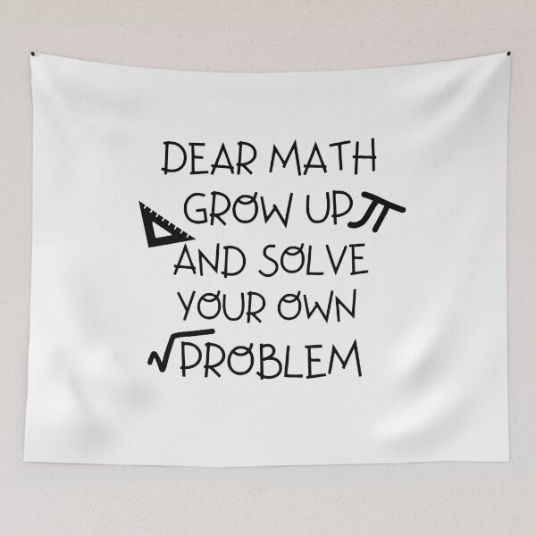Item preview, Math Problems designed and sold by Quadghouls.