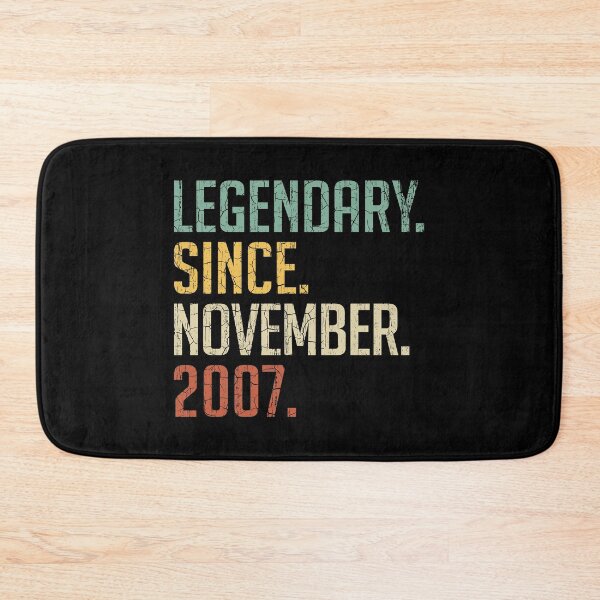 Item preview, Legendary Since November 2007 13rd Birthday Gift 13 Years Old Vintage November 2007 designed and sold by Takatv.