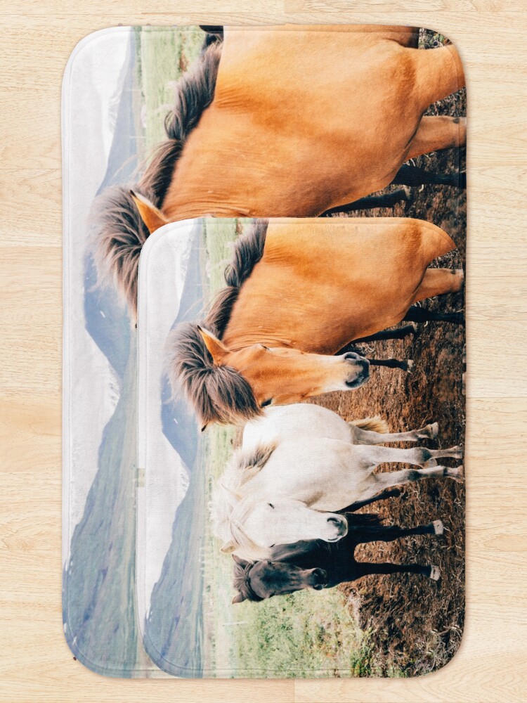 Alternate view of Fergus The Horse Bath Mat