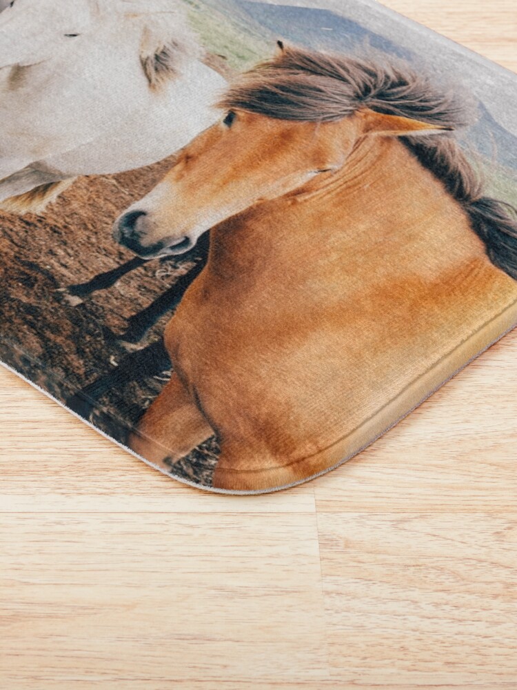 Alternate view of Fergus The Horse Bath Mat